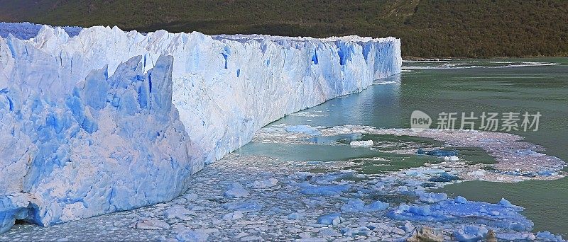 莫雷诺冰川和阿根廷湖- El Calafate，阿根廷巴塔哥尼亚